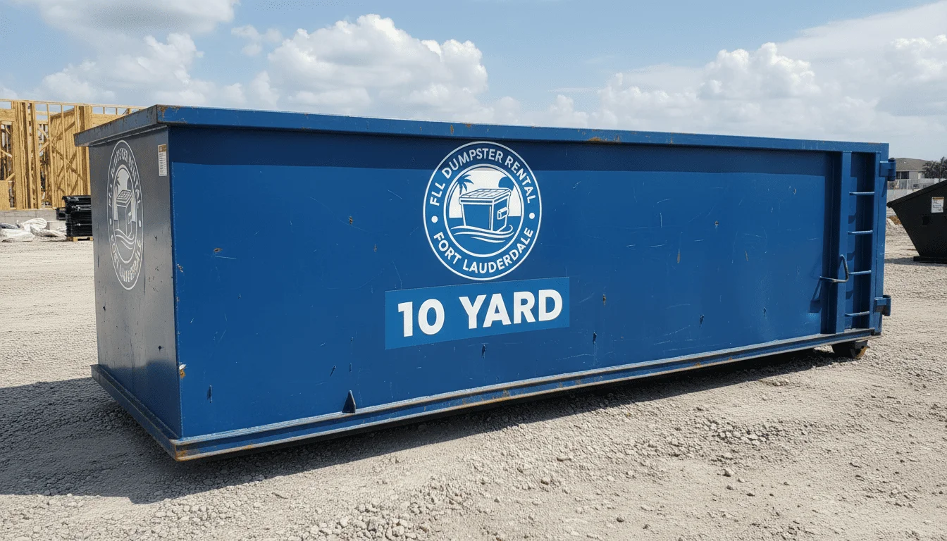 10-Yard Dumpster Rental Fort Lauderdale-img