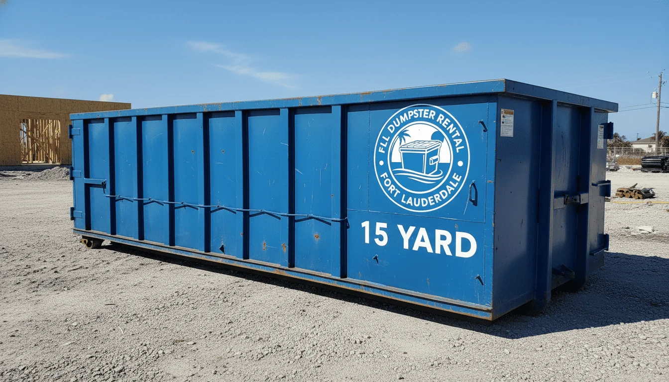 15-Yard Dumpster Rental Fort Lauderdale-img