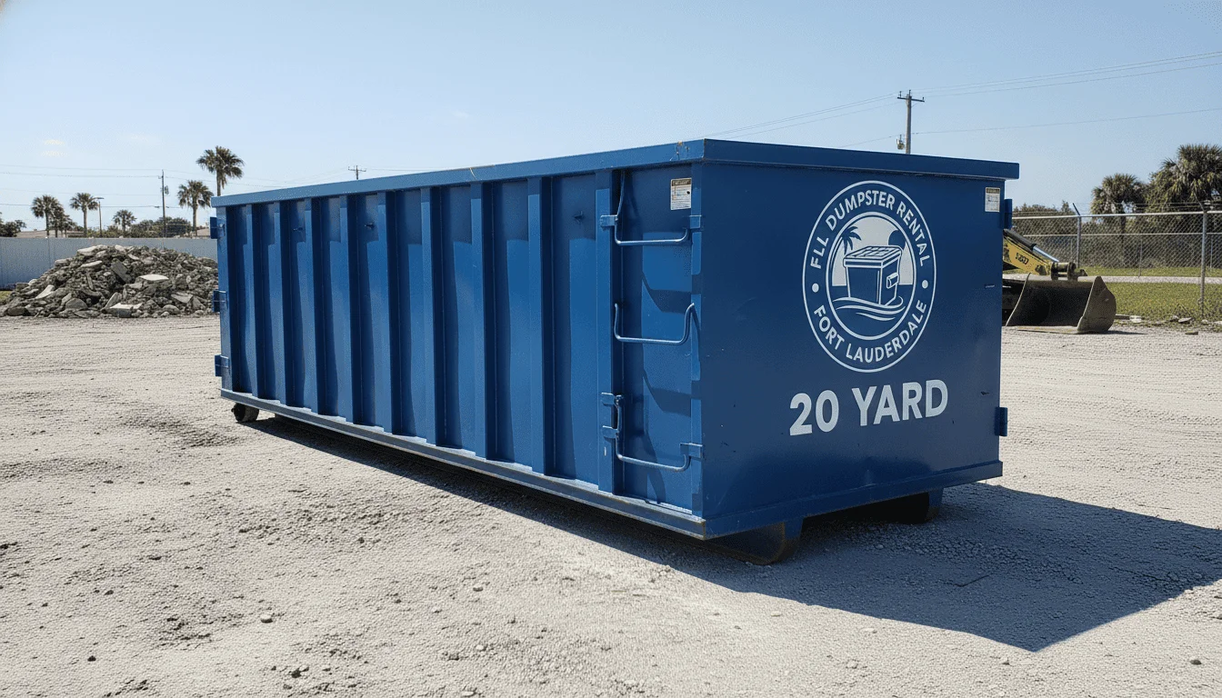 20-Yard Dumpster Rental Fort Lauderdale-img