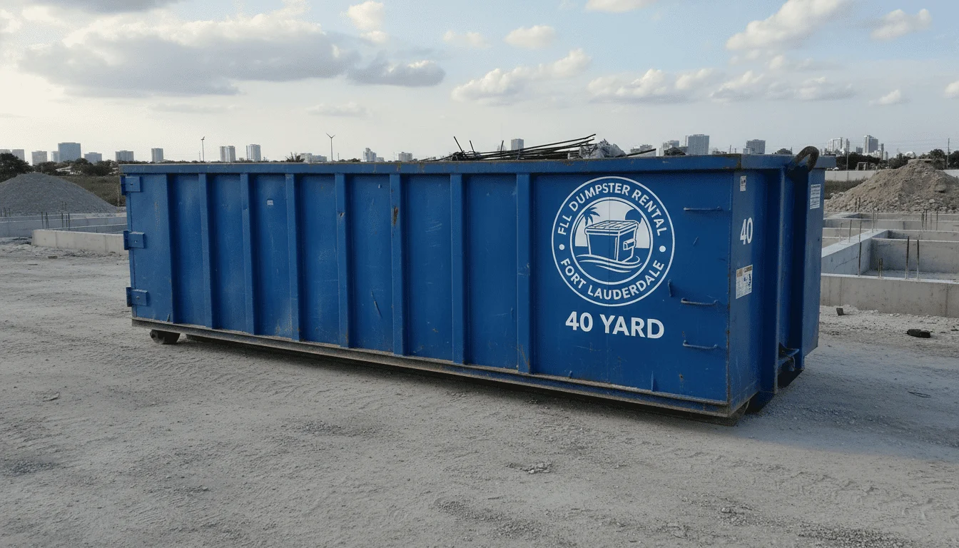 40-Yard Dumpster Rental Fort Lauderdale-img