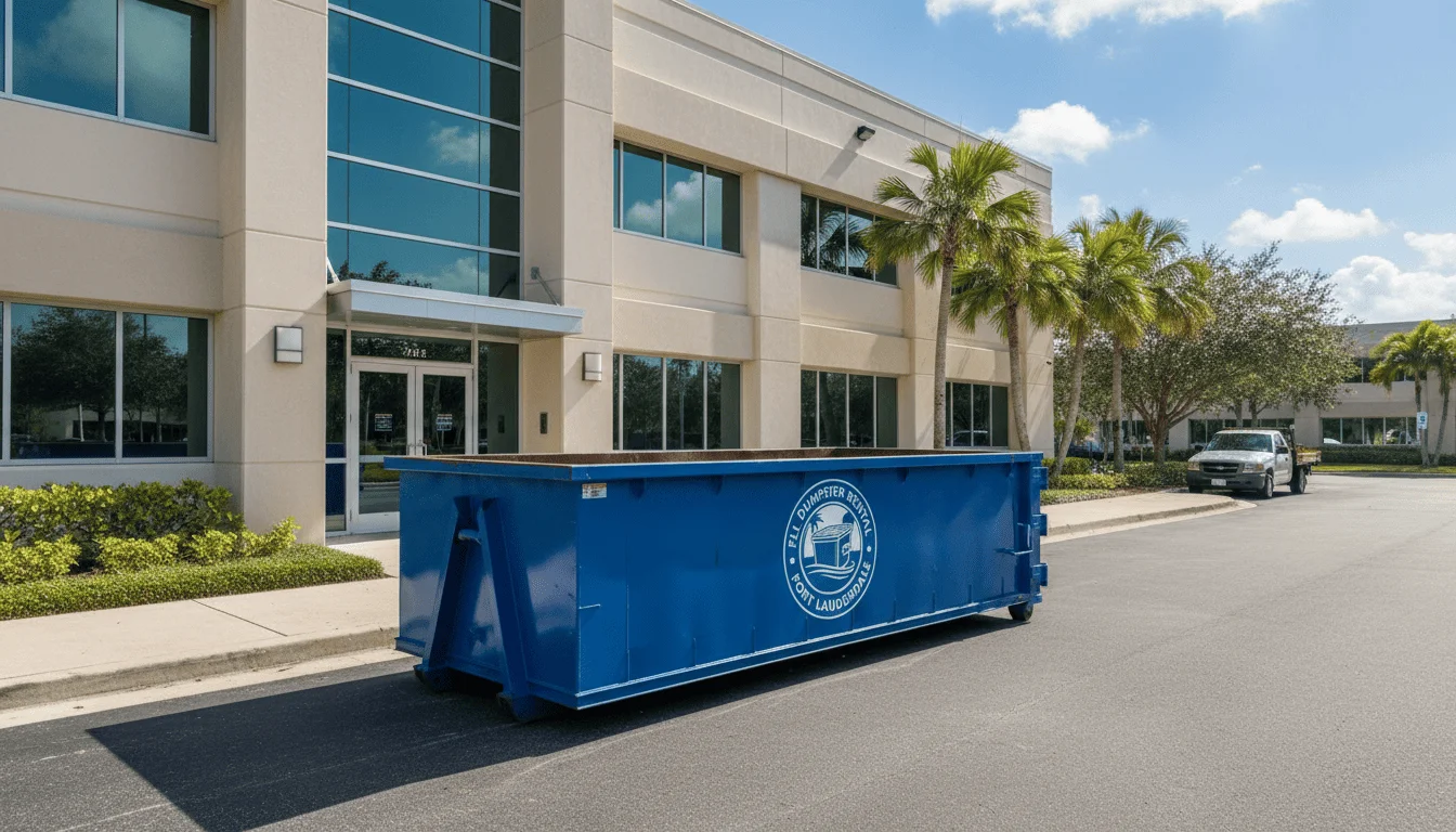 Commercial Dumpster Rental Fort Lauderdale FL-img