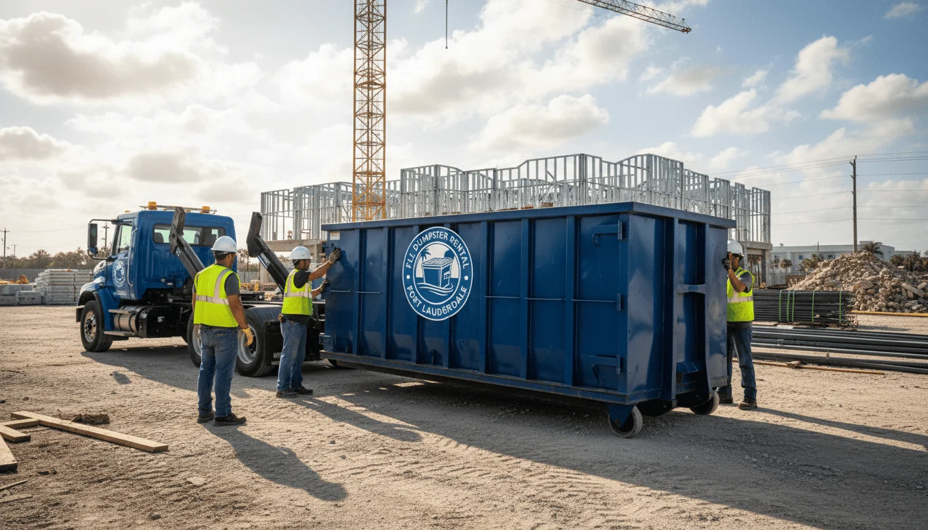 Construction Dumpster Rental Fort Lauderdale FL-img