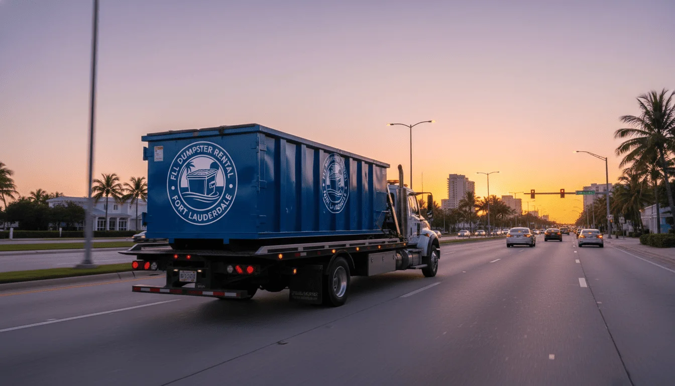 FLL Dumpster Rental Fort Lauderdale-img
