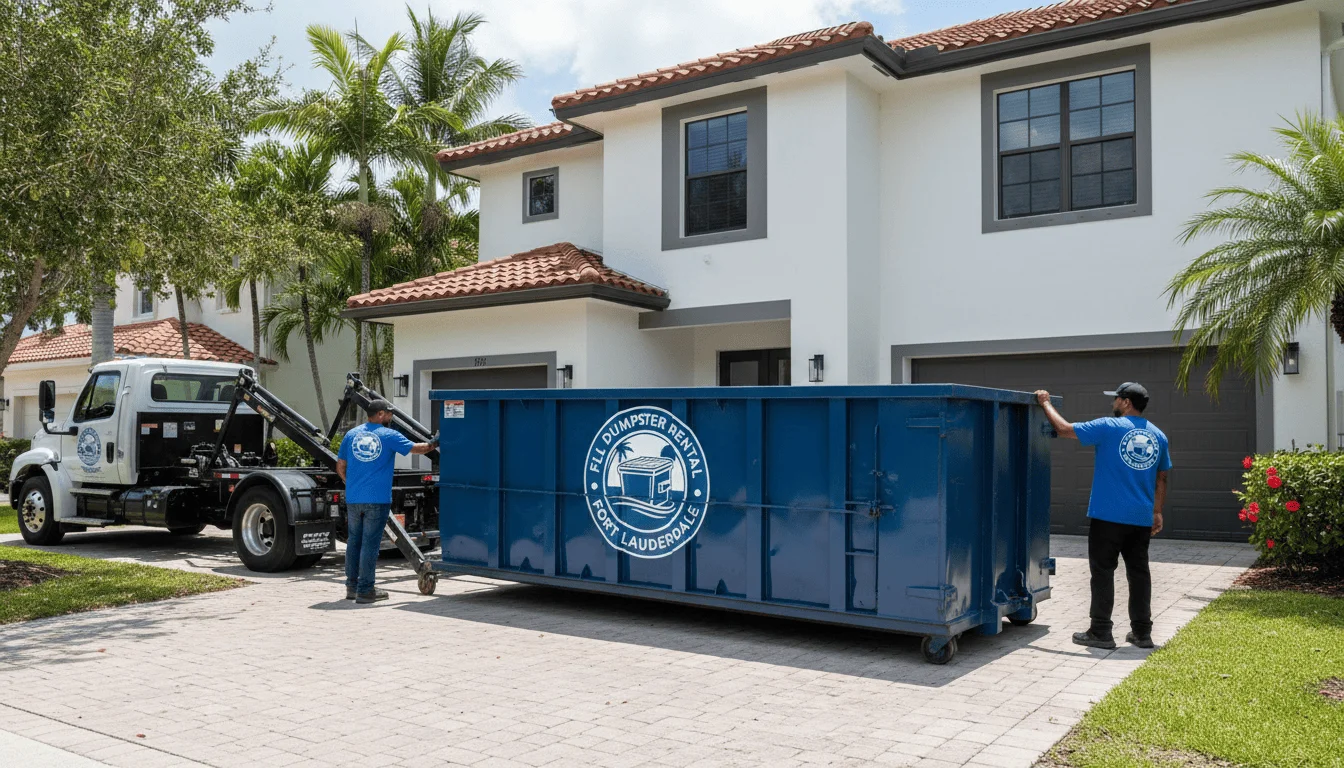 Residential Dumpster Rental Fort Lauderdale FL-img